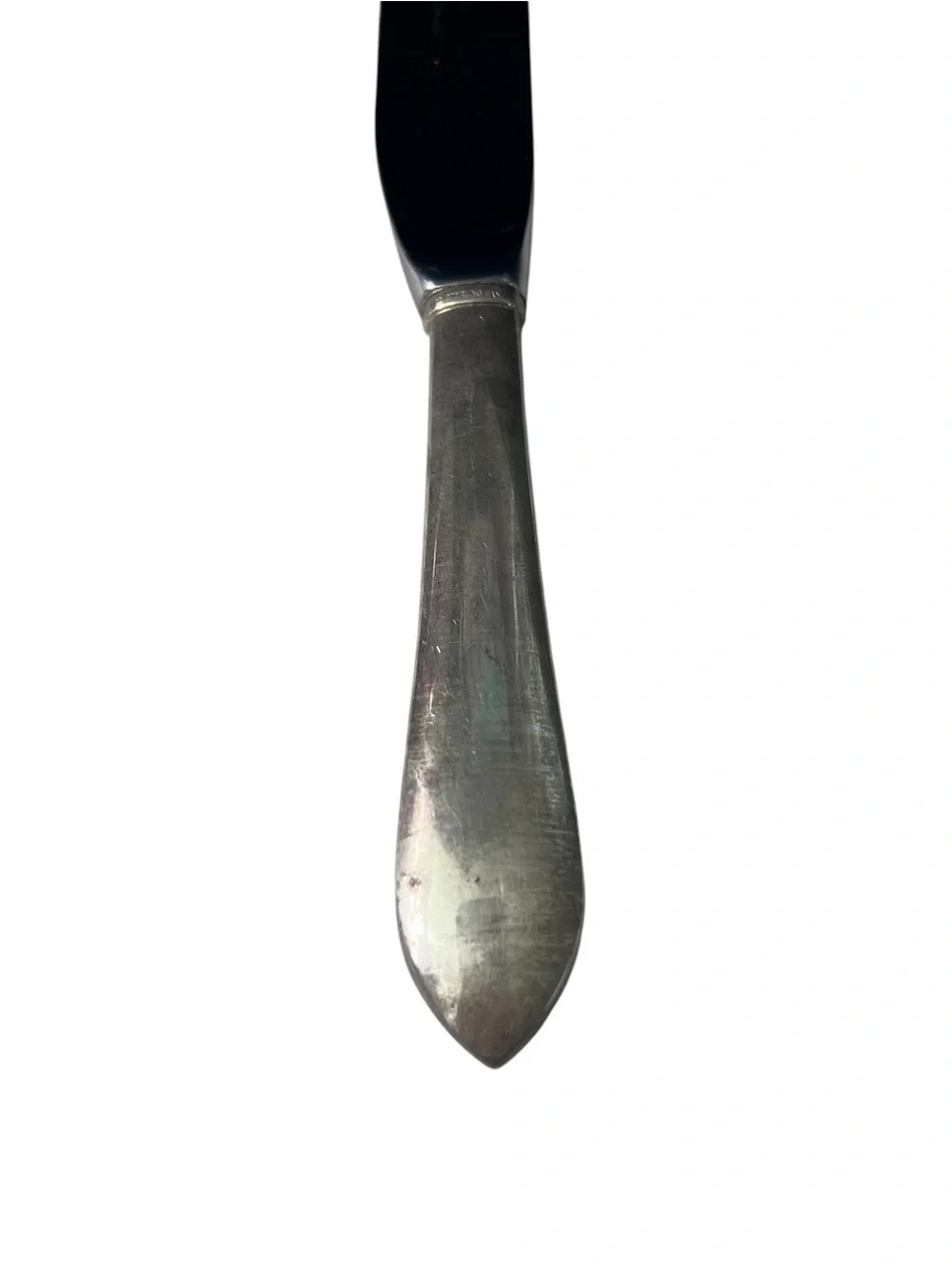 Vintage Sheffield England Sterling Handle Stainless Cake Knife